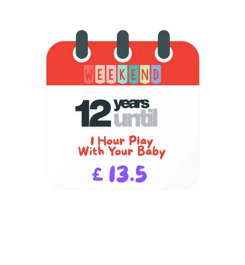 1 Hour SoftPlay / Weekend Under 12 Year