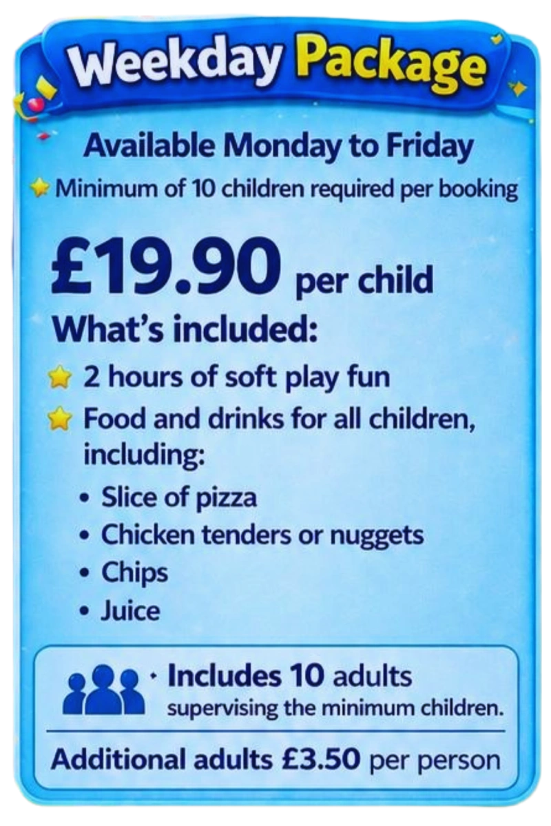 Weekday Package / Birthday Classic
